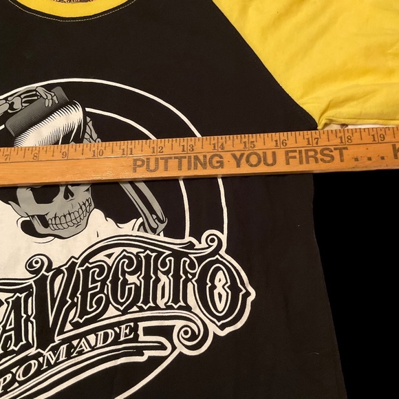 SuaVecito Pomade baseball tee. - Picture 4 of 8